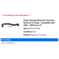 thumbnail interactive-video image 1 of Sunsong Power Steering Pressure Line Hose Assembly For 2003-2006 Nissan Sentra – 35643KR 1 of 3