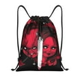 thumbnail image 1 of Zufioo Chucky Print Sports Cinch Sack Gym String Bags Machine Washable Heavy Duty String Backpack for Men Women-Medium, 1 of 6