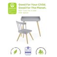 thumbnail image 4 of Delta Children Essex Desk & Chair Set, Green Guard Gold Certified, Greenguard Gold Certified, Grey/Natural, 4 of 11