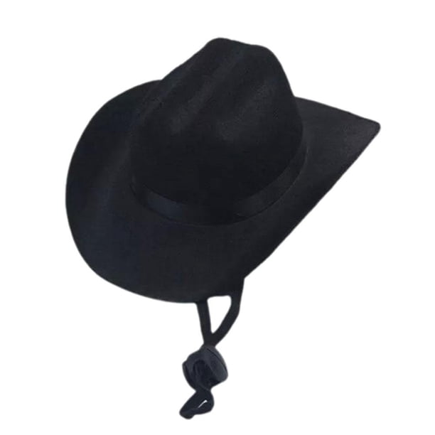 Ruifaya Sombrero de vaquero ajustable para mascotas, para perros y gatos, sombrero de vaquero para cachorros, disfraz para mascotas, NUEVO