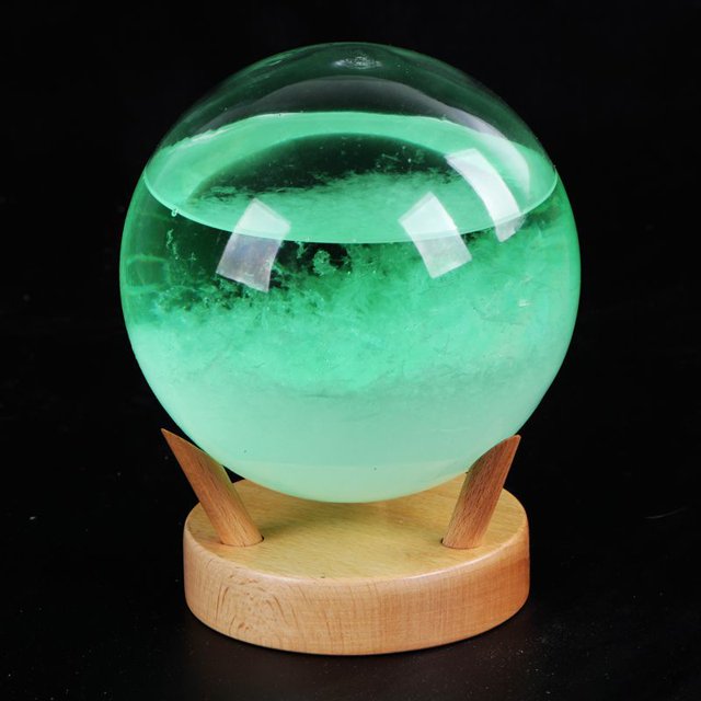 Adornos de regalo creativos, luz LED de siete colores, bola de los deseos, botella de pronóstico del tiempo, botella de tormenta, botella de los deseos, regalo de cumpleaños