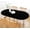 Black, variant on Fitted Oval Tablecloth Spandex Stretch 48 x 68 Inch | Black Elastic Edge Table Cloth, Fitted Washable Dining Table Cover, Topper Cap Tablecloth for Dining Wedding Party Picnic