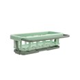 thumbnail image 1 of Telescopic Soap Holder Towel Dishcloth Storage Wall Sink Tray Shelf Basket Multipurpose Extensible Design for Tool Green, 1 of 9