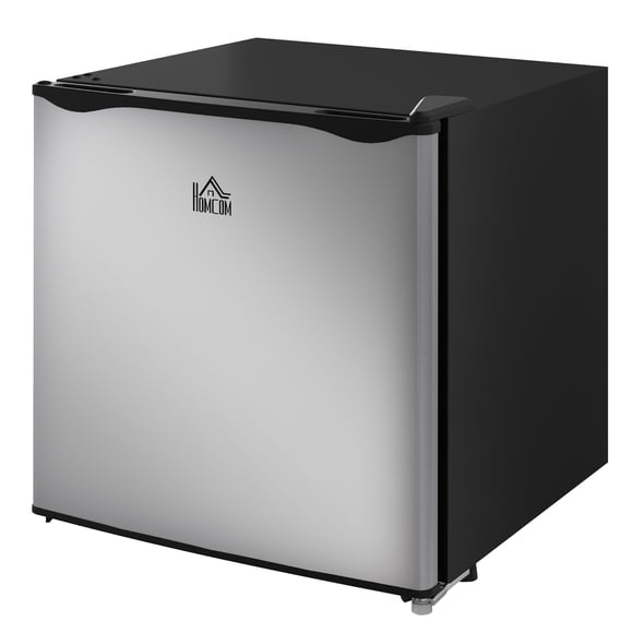 CoSoTower 1.1 Cu. Ft. Mini Freezer, Compact Upright Freezer with Reversible Door, Removable Shelf, Adjustable Temperature, Silver