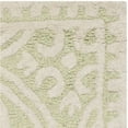 thumbnail image 5 of SAFAVIEH Cambridge Leslie Geometric Wool Runner Rug, Light Green/Ivory, 2'6" x 8', 5 of 7