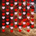 thumbnail image 5 of DAMAI 6 Packs Red Hearts Felt Garland, Red and Pink Bulk Hearts Banner Valentine's Day Heart Garland for Valentine's Day Decorations Wedding Anniversary Birthday Party Supplies, 5 of 8