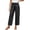 20Black115, variant on Women's Casual Elastic Waist Pants With Side Pockets Everyday Wear Trousers Club Party Stylish Slacks