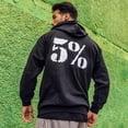thumbnail image 4 of 5% Nutrition Rich Piana Kill It Zip Up Mens Hoodie, Long Sleeve Sweatshirt, Workout & Casual Clothes, 4 of 5