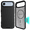 Black w/ Camera Control, variant on Smartish® iPhone 17 MagSafe Case - Gripmunk Magnetic Slim Case [Lightweight + Protective] Thin Grip Cover with Microfiber Lining for Apple iPhone 17 - Black Tie Affair