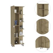 Depot E-Shop Venus Linen Cabinet - Light Oak