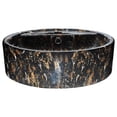 thumbnail image 3 of Anzzi LS-AZ255 Rhapsody 17-1/3" Ceramic Vessel Bathroom Sink - Neolith Marble, 3 of 4