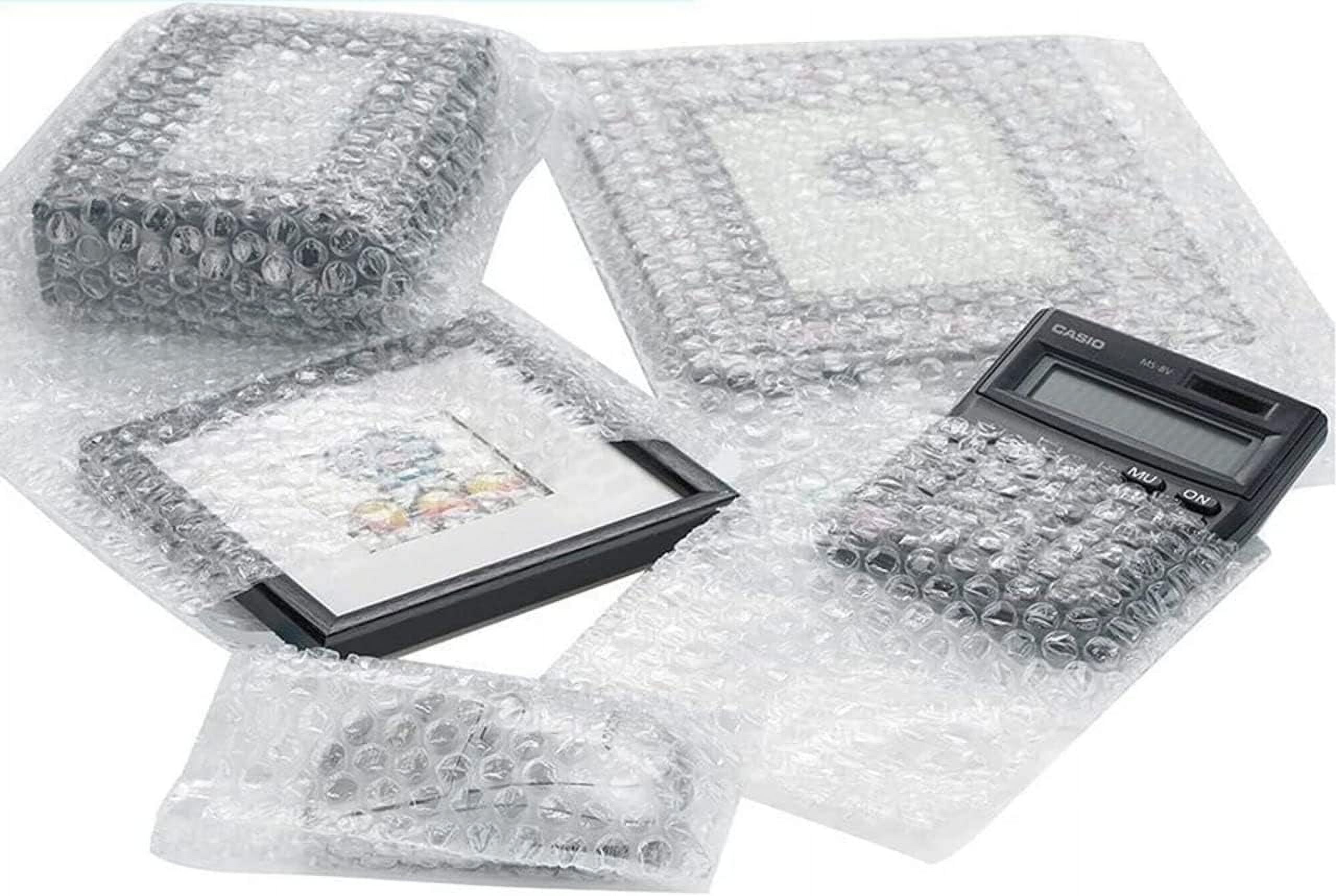 100-12x15.5 Bubble Out Pouches Bags Wrap Cushioning Self Seal Clear 12" x 15.5"