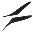 thumbnail image 2 of Headlight Eyebrow Trim,Headlight Eyebrow Carbon Fiber Headlight Eyebrow Cover Eyelids Decal Enhanced Features, 2 of 7