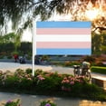 thumbnail image 4 of Twowood LGBT Banner Rainbow Pattern Party Supplies Polyester Pansexuality Transgender Prides Flag for Party, 4 of 10