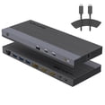thumbnail image 1 of Estación de acoplamiento USB C WAVLINK Dual HDMI DisplayPort 8K, 1 of 9