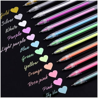  Customer reviews: PAPERAGE Gel Pen With Retractable Extra Fine  Point (0.5mm), 20 Pack, Colored Pens for Bullet Style Journals, Notebooks,  Writing & Drawing, School Supplies, Office or Home