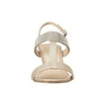 thumbnail image 3 of Paradox London Women's Jacey Wedge Sandal 7.5 Champagne, 3 of 6