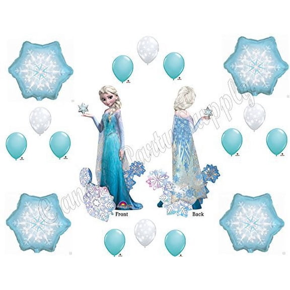 NEW! ELSA FROZEN AIRWALKER 57" Winter Wonderland Birthday party Balloons Decoration Supplies