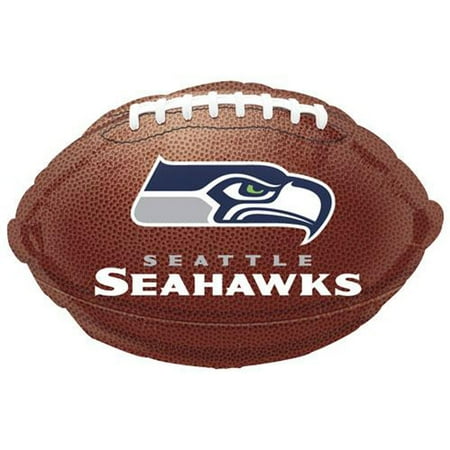 Anagram Seattle Seahawks 21" Football Shape Mylar Foil ...