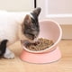 thumbnail image 3 of Comedero inclinado de ángulo estéril para mascotas Base inclinada Tazón de comida desmontable antideslizante,Pink,11 kaili Sencillez, 3 of 4