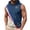 Blue, variant on GrmtClth Usa Flag Hooded Tank Tops for Men Patriotic 4th Of July Lightweight Gym Hoodie Sleeveless Workout Muscle Shirt Sporty Bodybuilding Clothes Wine M