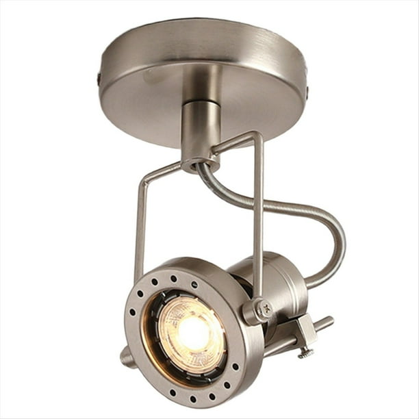 Focos LED Montados en Superficie, Lámpara de Techo de Estilo Industrial Medieval con Ángulo Ajustable, Iluminación de Pintura.