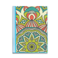 thumbnail image 1 of Printing Repeat Cloth Green Colorful Art Book Sheet Protectors Portfolio Binder Folder, 1 of 3