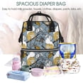 thumbnail image 5 of Honeii Cartoon Squirrel on Branch Pattern Mummy Diaper Bag Backpack Durable Maternity Baby Nappy Casual Shoulder Bags Travel Hiking Outdoor Pack, 5 of 6