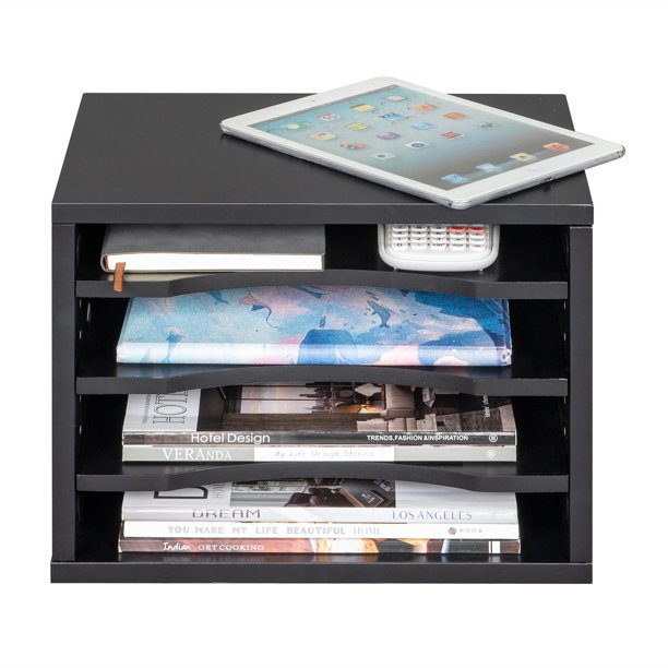 Winado Desk File Sorter Organizer, Document Letter Mail Tray Sorter