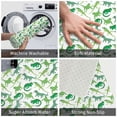 thumbnail image 2 of Cute Funny Lizard Green Front Door Mat, Indoor Mats for Bedroom Bathroom Kitchen, Floor Mat Non-Slip, Soft Carpet Floor Cover Machine Washable Entryway Mat - 20x31.5in, 2 of 5