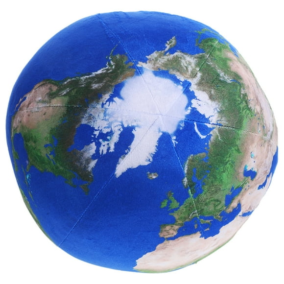 Stuffed Ball Throw Pillow Decorative Planet Ball Pillow Supple Global Pillow Plush Ball Pillow
