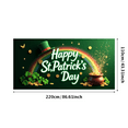 thumbnail image 3 of St Patrick's Day Backdrop Party Supplies Holiday Background Celebration Green Decorations Festive Banner Event Photography Props Decor, 3 of 4