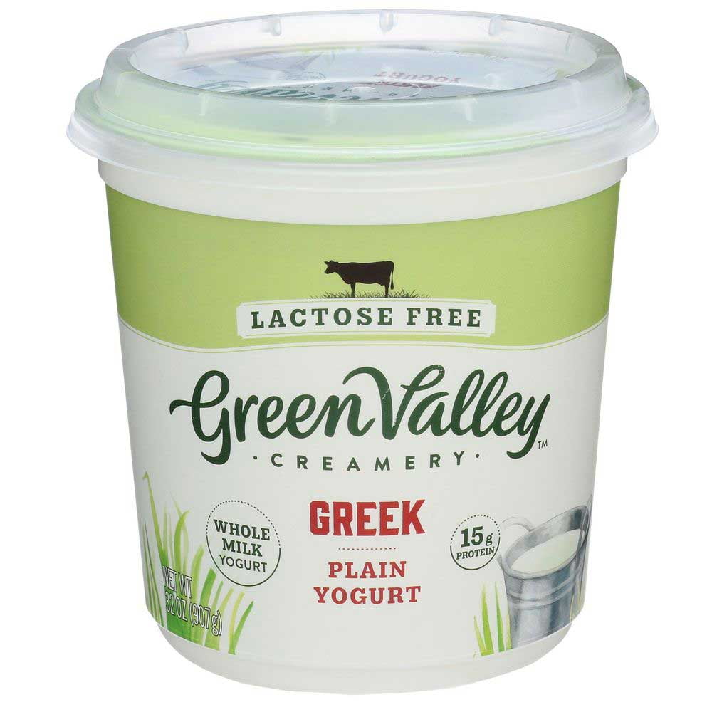 Green Valley Creamery Lactose Free Whole Milk Plain Greek ...