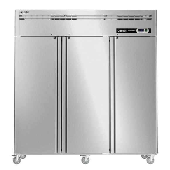 Coolski Réfrigérateur Commercial de 72 Po L à 3 Portes, Réfrigérateur Vertical de 54 Pi3