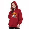 thumbnail image 5 of Tenues à Capuche Rouges pour Femmes Chandail à Capuche pour Femmes Manches Longues Entraînement Athlétique Heureux Festival Halloween Course Hiver Automne Tenue 2025 Vêtements Tendance m, 5 of 5