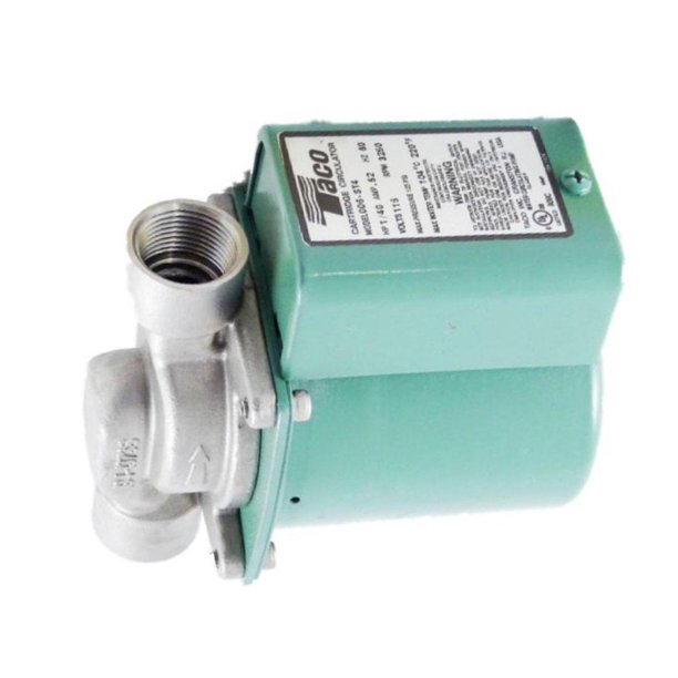 Taco 006ST4 3/4" NPT Stainless Steel Circulator 1/40 HP, 115V