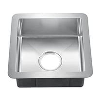 BarclayRena 15" SS Square Undermount