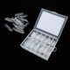 thumbnail image 4 of 120 piezas de cubierta completa transparente para uñas postizas, extensión de puntas, caja de uñas postizas 1#, 4 of 5