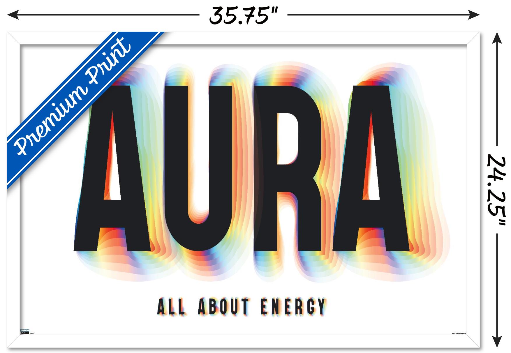 Aura Wall Poster, 22.375" x 34" Framed