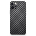 thumbnail image 2 of DesignSkinz Textured Black Carbon Fiber Full-Body Skin Decal Wrap Cover for iPhone 12, 2 of 9