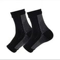 thumbnail image 4 of Calcetines de compresión de tobillo, calcetines de fitness para exteriores, protección deportiva, calcetines de compresión con punta abierta, calcetines elásticos, calcetines de compresión, 4 of 6