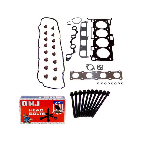 DNJ HGB168 Cylinder Head Gasket Set Fits Cars & Trucks 06-08 Hyundai Kia 2.4L DOHC 16V