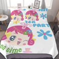 thumbnail image 1 of HAHDAXIA Tea Time Bedding Solid Comforter Set for All Seasons 3 Pieces(1 Comforter+2 Pillowcases) Soft Microfiber Bedding Set King(102"x90"), 1 of 7