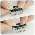thumbnail image 4 of 30 Pack Hair Extensions Clips, 6 Teeth Wig Clips For Wigs, 4 of 4