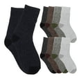 thumbnail image 1 of 5 pares de calcetines cálidos de invierno para hombre, suaves y térmicos de algodón, gruesos y absorbentes de humedad para botas de invierno y frío, 1 of 7
