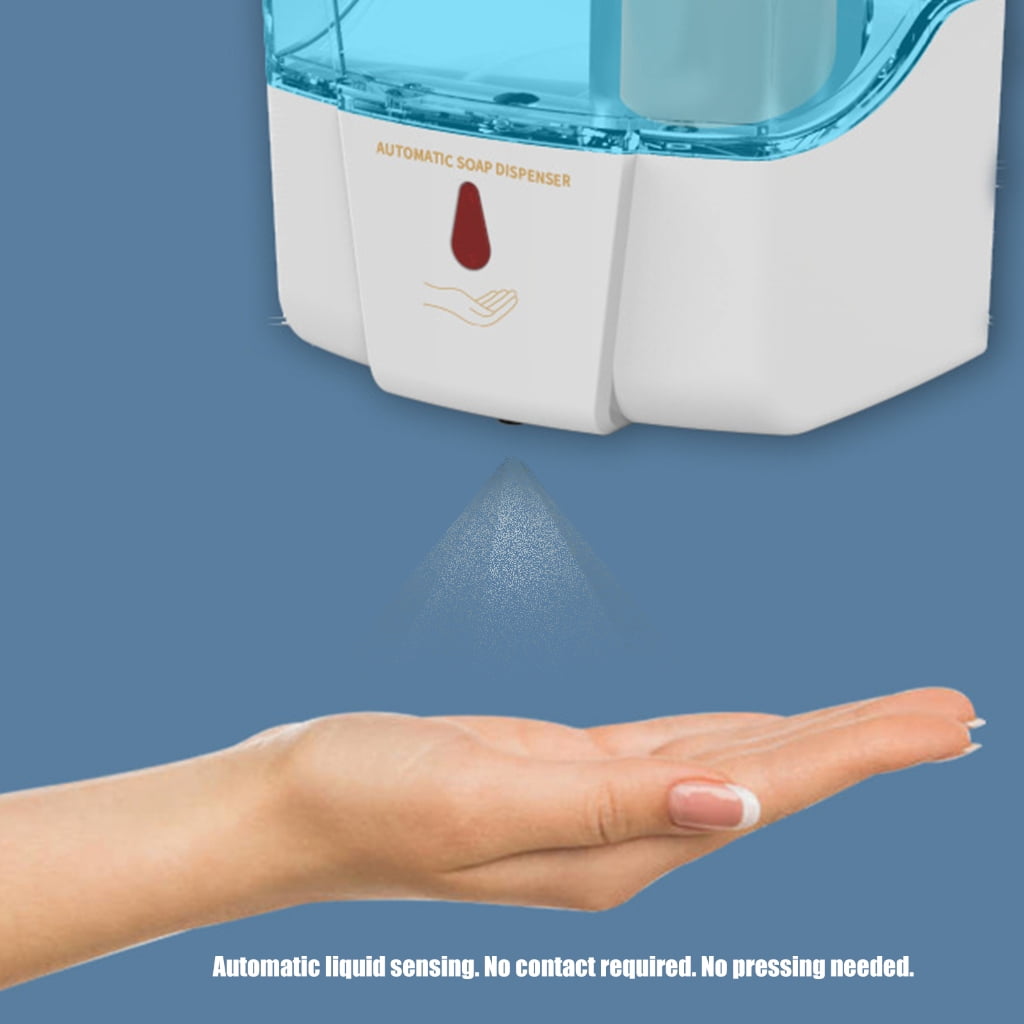 Wall Mounted Liquid Soap Dispenser 700ML Capacity Refillable None Induction Soap Dispenser Hospital Hand Washer