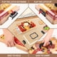 thumbnail image 2 of Tabla de charcutería CAWIU con tapa y asa, juego de queso de bambú, 2 of 6