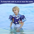thumbnail image 5 of Gogokids Kids Swim Vest Jacket,Toddler Floaties Life Vest Wings Armband Training Swimsuit for Boys Girls,30-60 lbs, 5 of 7