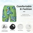 thumbnail image 5 of Fotbe Motorcycle Riding Dinosaur Men’s Swim Trunks Quick Dry Swim Shorts Board Shorts with Mesh Lining-Medium, 5 of 9