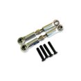 thumbnail image 1 of Xingzhi Aluminum Alloy Front Rear Servo Link For 1/18 Hobbico Dromida Better Control silver 1Set, 1 of 6